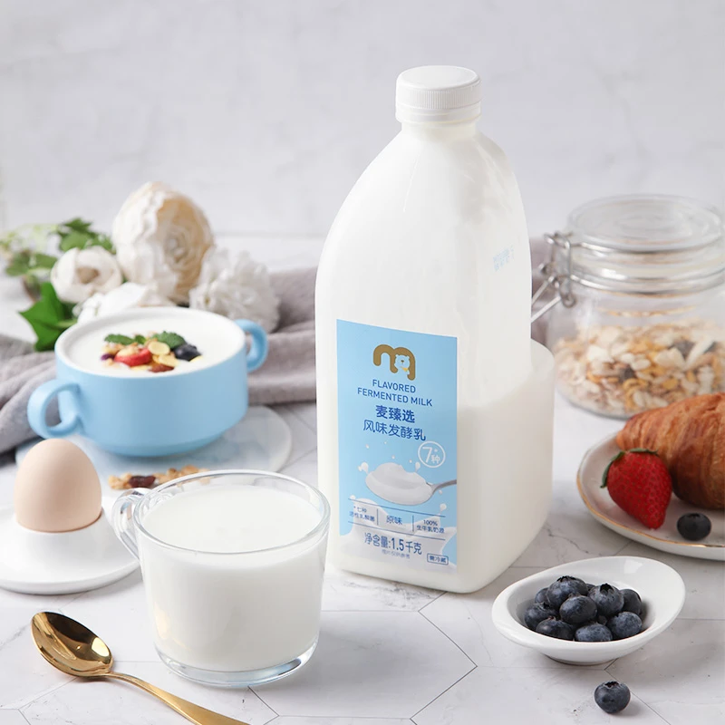 麦臻选风味发酵乳 原味 1.5kg