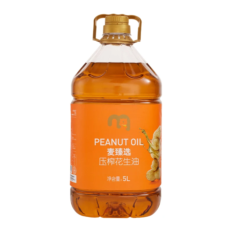麦臻选压榨花生油 5L