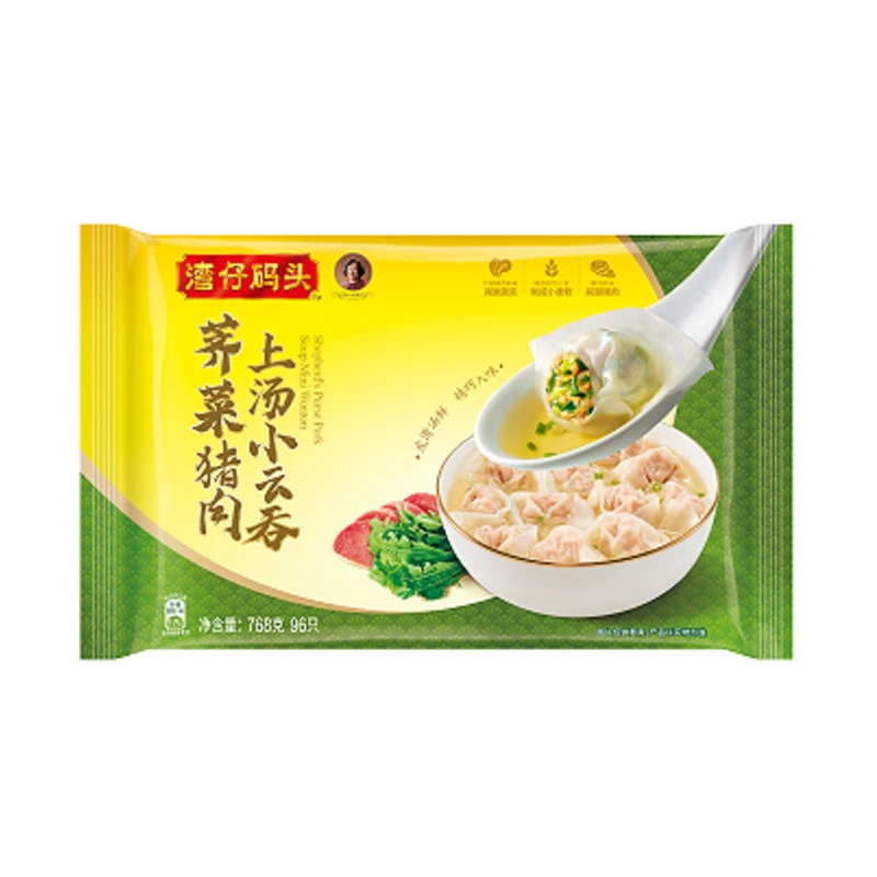 湾仔码头上汤小云吞 荠菜猪肉 768g