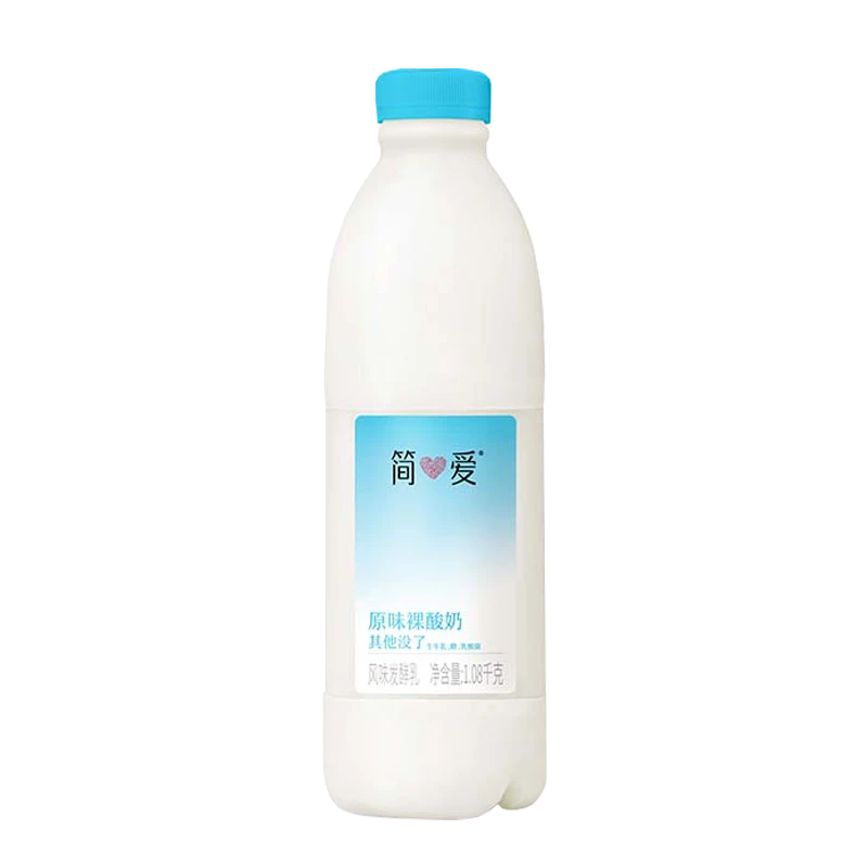 简爱Hi原味裸酸奶家庭装 1.08kg（新老包装随机发货）