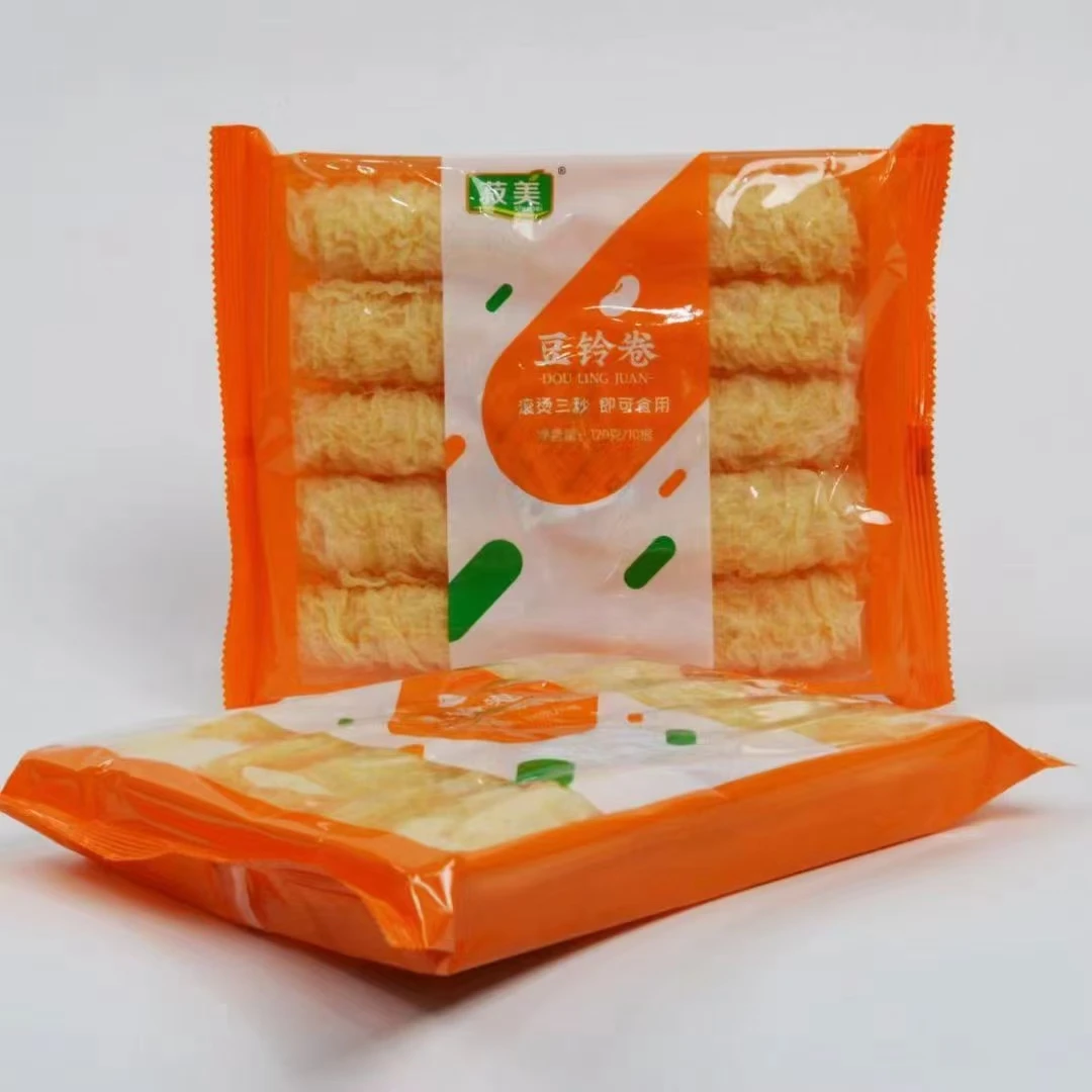 【甘肃天水麻辣烫】菽美豆类制品豆铃卷120g/10根装，拍一发三