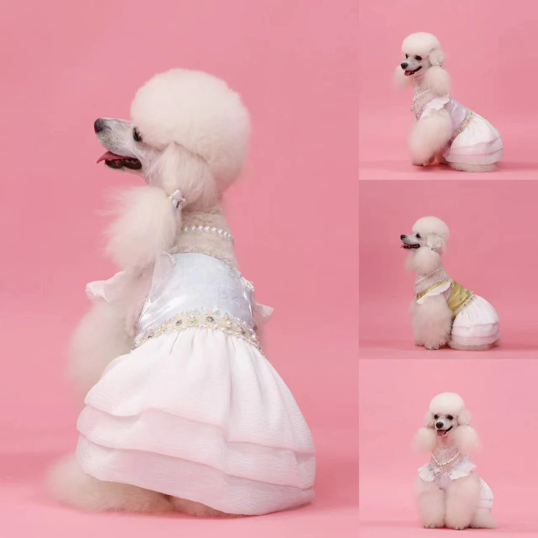 【福利款】UUPet悠萌公主系列夏季秋季宠物衣服琉纱连衣裙