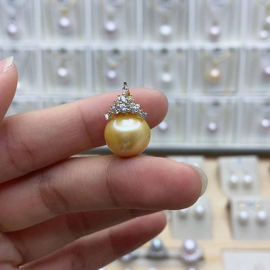 淡水珍珠颈饰合金