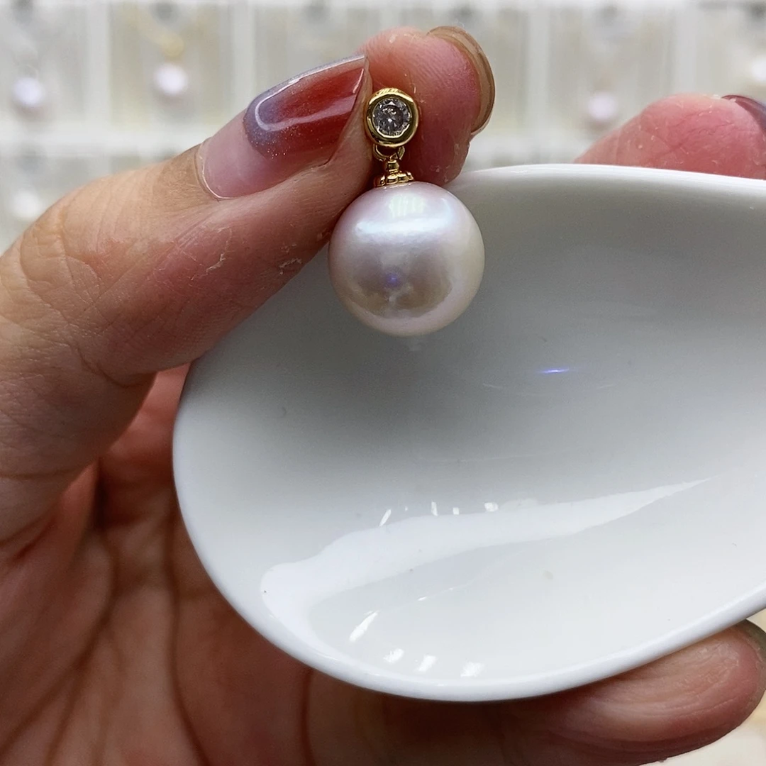 淡水珍珠颈饰合金