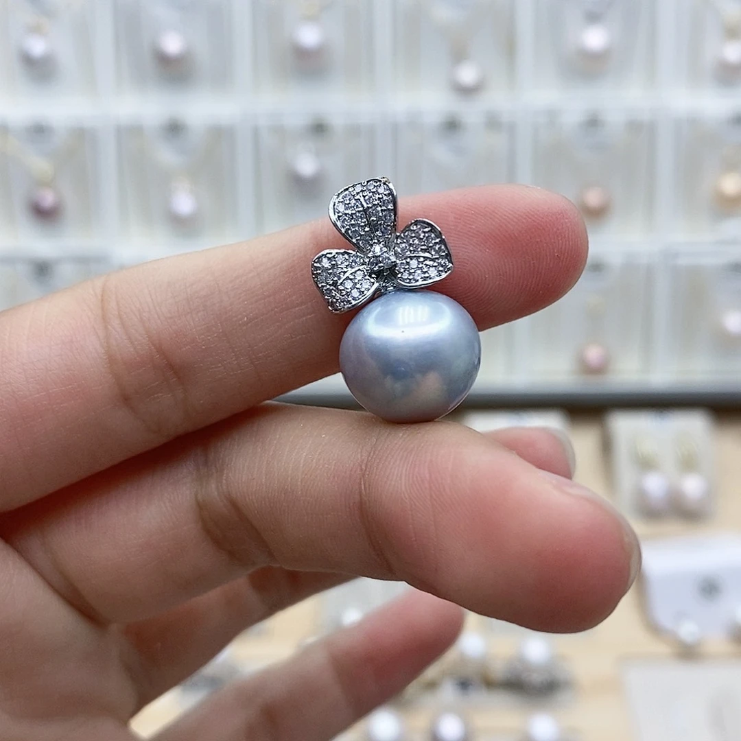 淡水珍珠颈饰合金