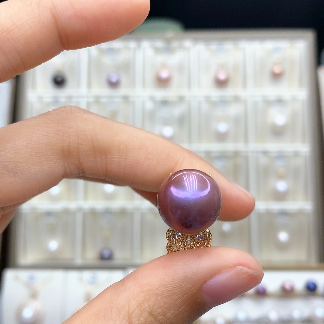 淡水珍珠颈饰合金