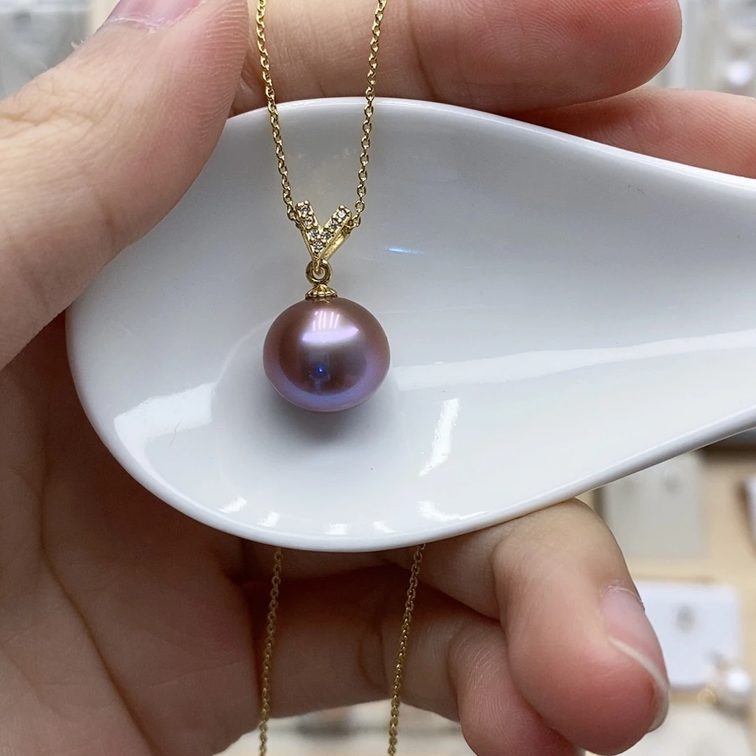淡水珍珠颈饰合金