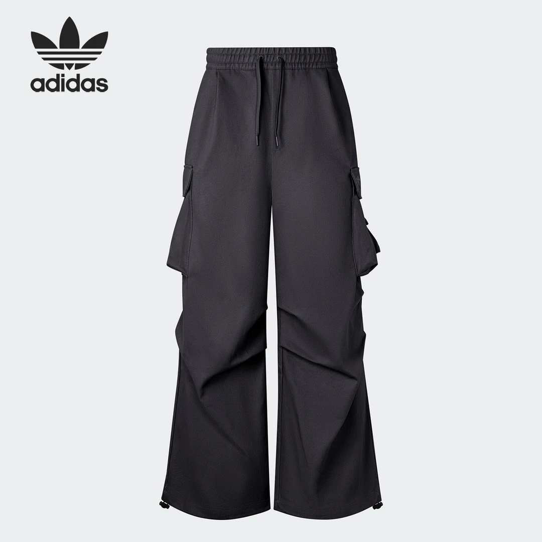 Adidas/阿迪达斯正品三叶草男子宽松时尚工装运动长裤JG3955