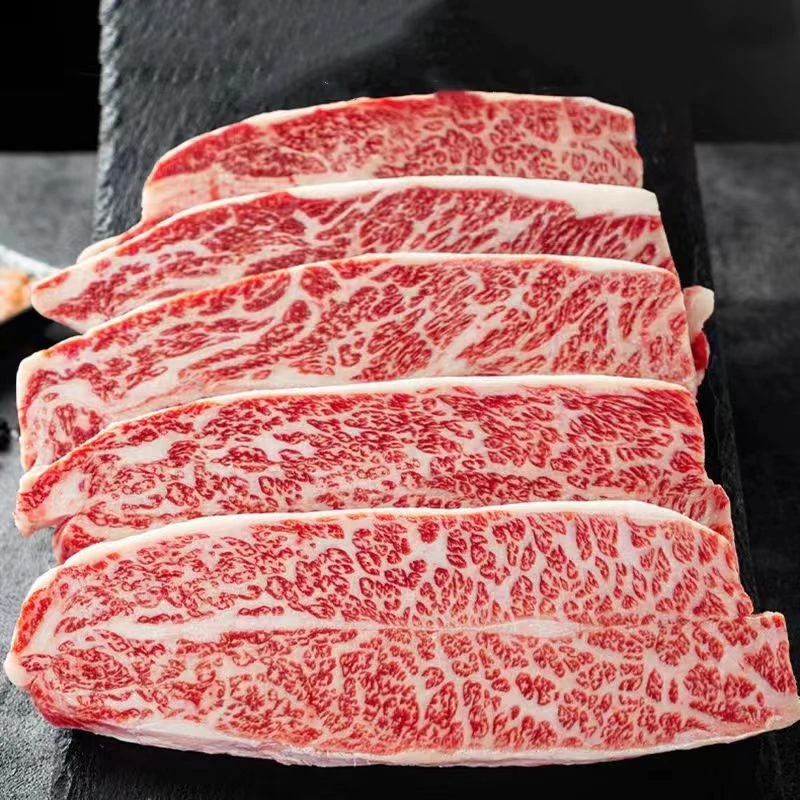 原切牛排原切牛排谷饲和牛澳洲M9澳大利亚牛小排高端香嫩多汁