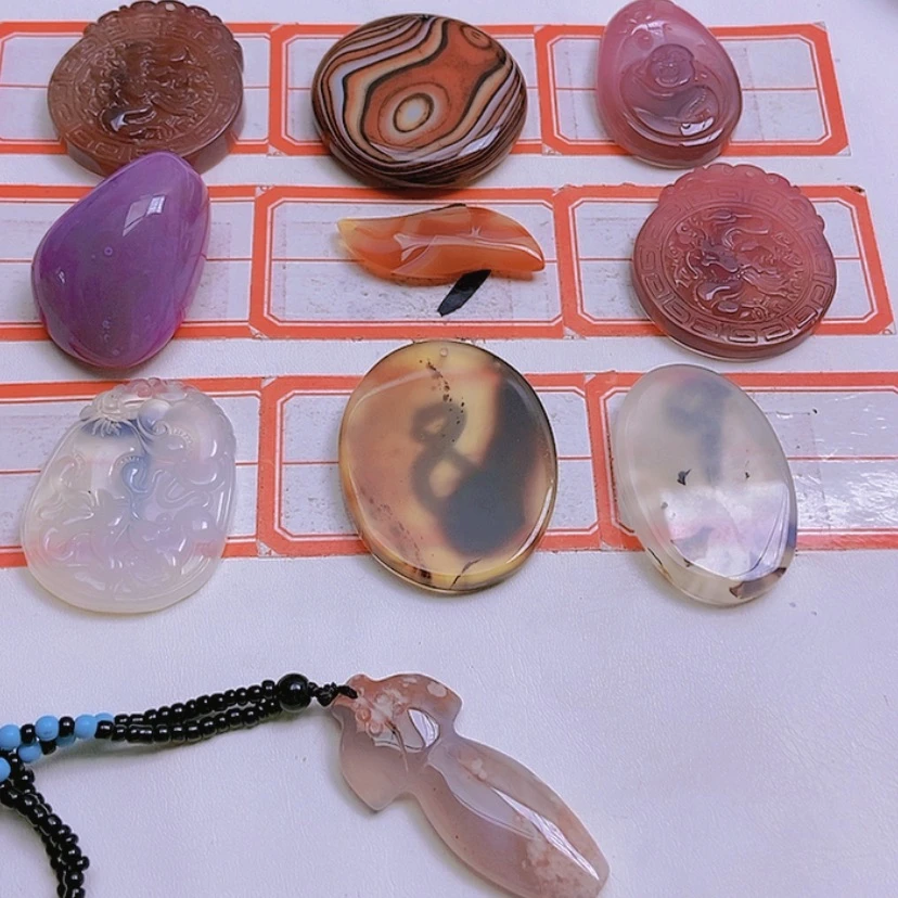 【闪购商品】玛瑙/玉髓珠宝奇石未镶嵌风**语