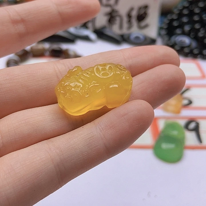 【闪购商品】玛瑙/玉髓珠宝半成品未镶嵌J****2