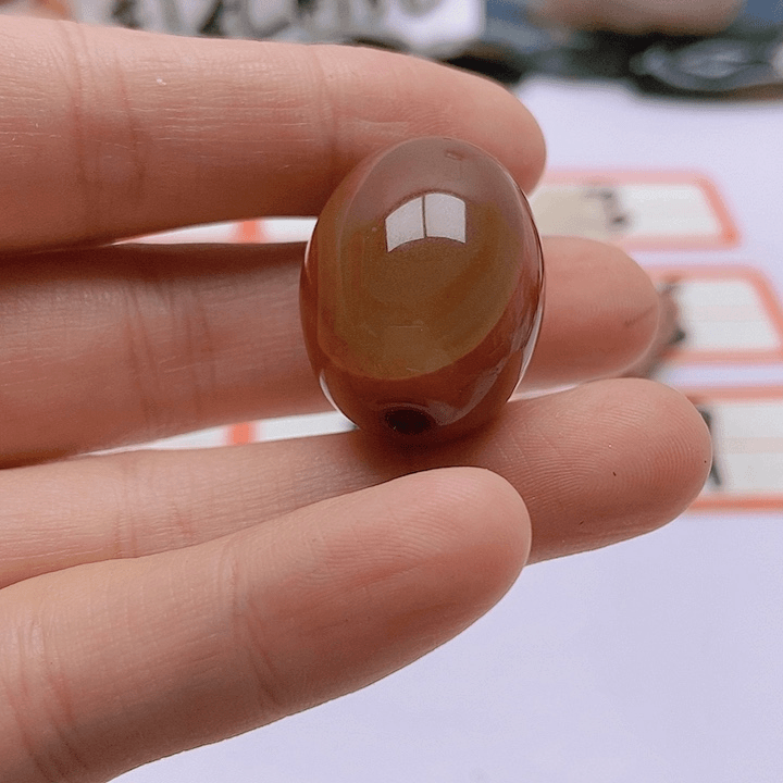 【闪购商品】玛瑙/玉髓珠宝半成品未镶嵌L****好