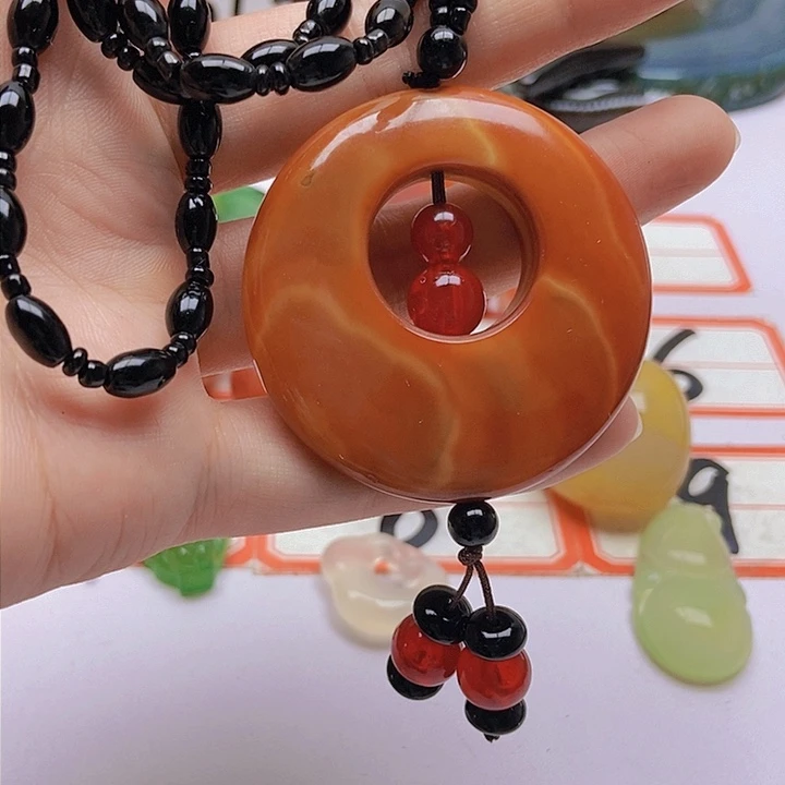 【闪购商品】玛瑙/玉髓珠宝半成品未镶嵌J****2