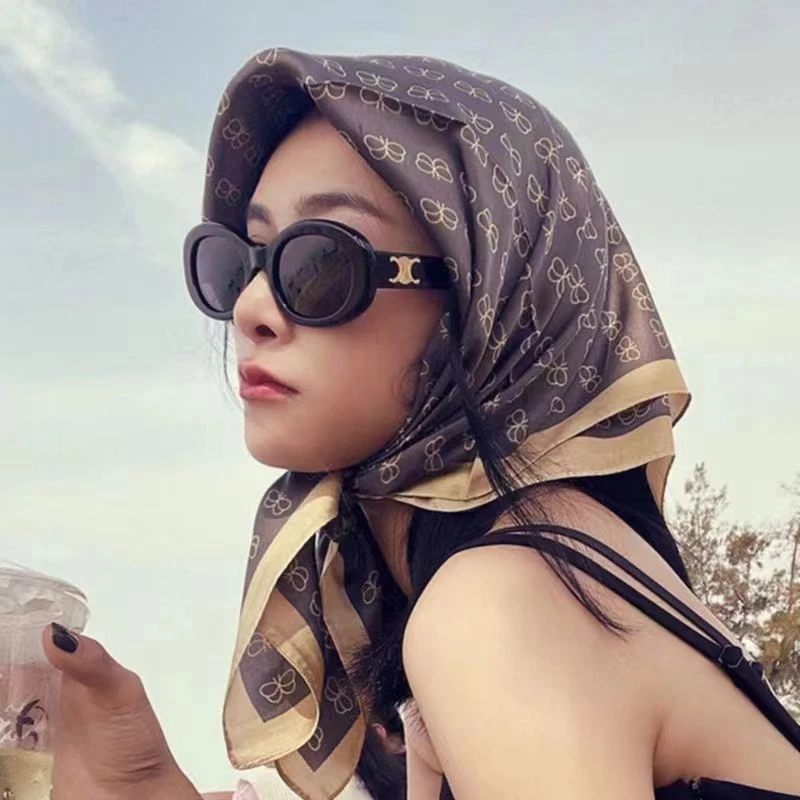 2023年新款网红时尚复古凯旋门墨镜女高级感is防紫外线遮太阳眼镜