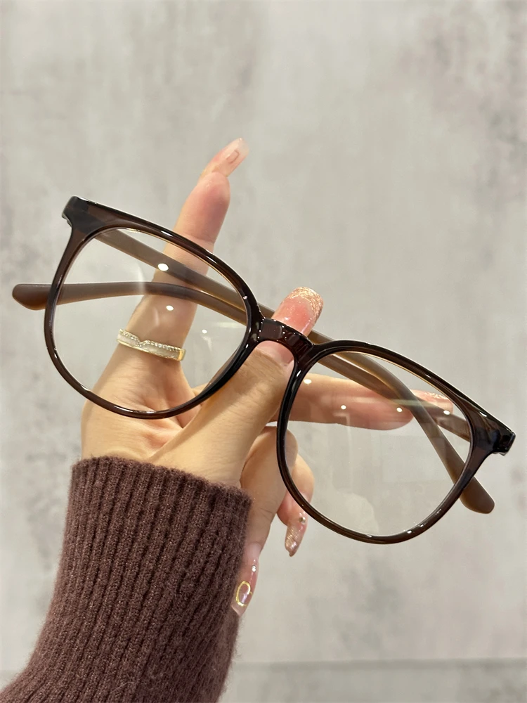 超轻眼镜女素颜神器近视可配有度数镜片黑框高级感眼睛框小方圆脸