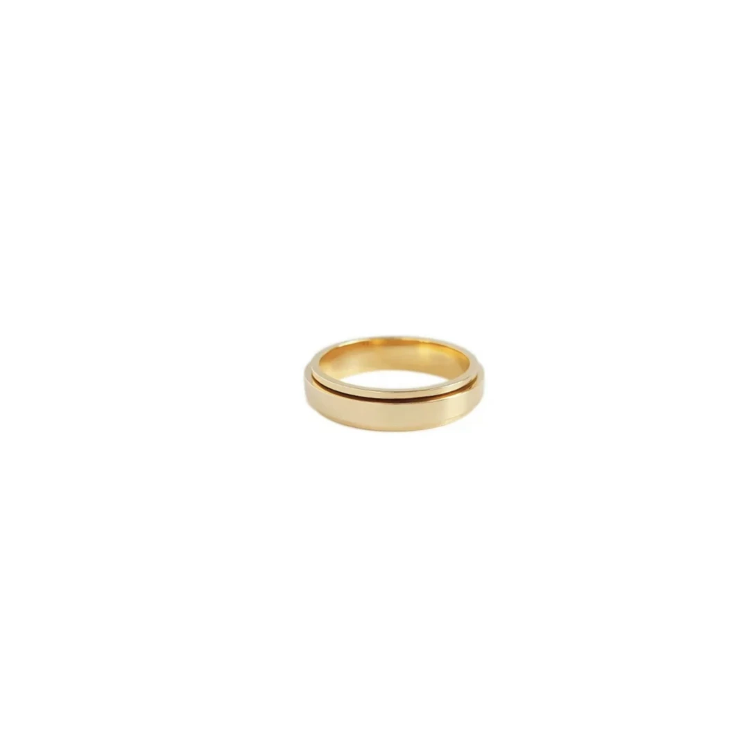99新 Piaget/伯爵 时来运转系列 18K 玫瑰金  无钻 戒指