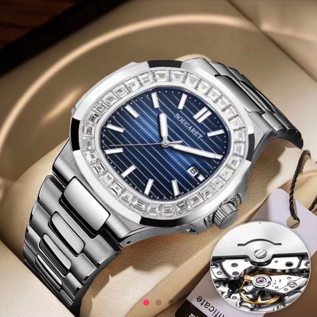 039全自动镂空手表男士时尚防水腕表轻奢百搭潮流经典