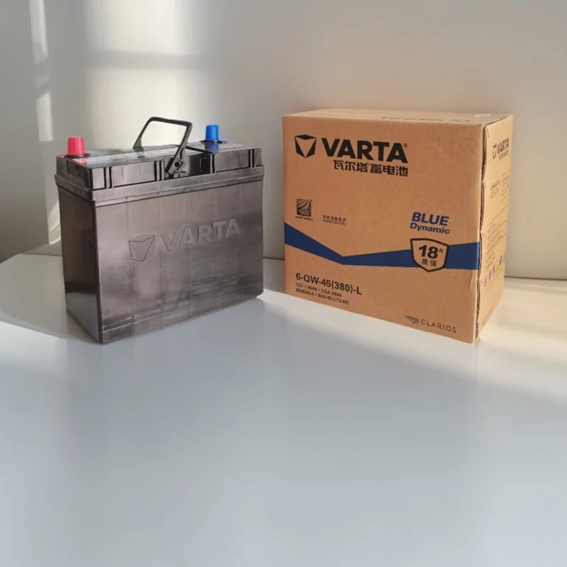 瓦尔塔蓄电池12V45AH轩逸新蓝鸟阳光骊威电瓶以旧换新上门服务