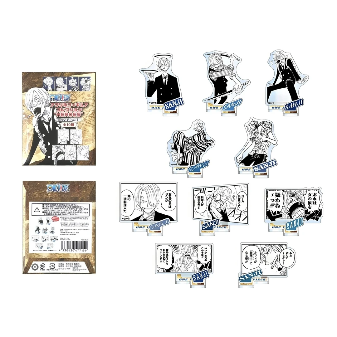 【散池代拆】日谷 海贼王 JS 山治个人池原画立牌 收藏盲盒