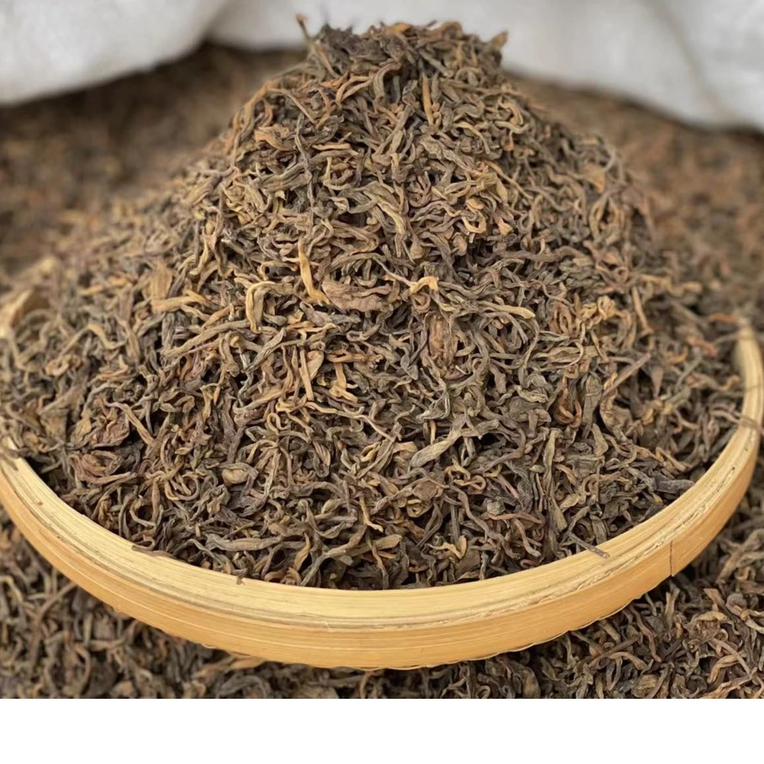 云南普洱茶2018年滑竹梁子熟茶1000克