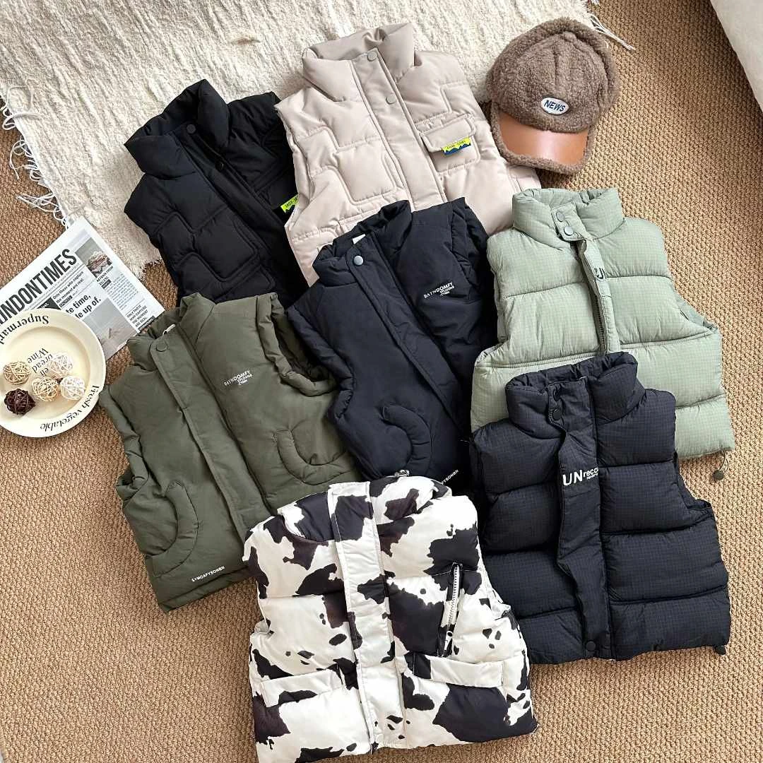 【zizai】马甲合集深秋单件儿童帅气时尚深秋款韩版男童马甲