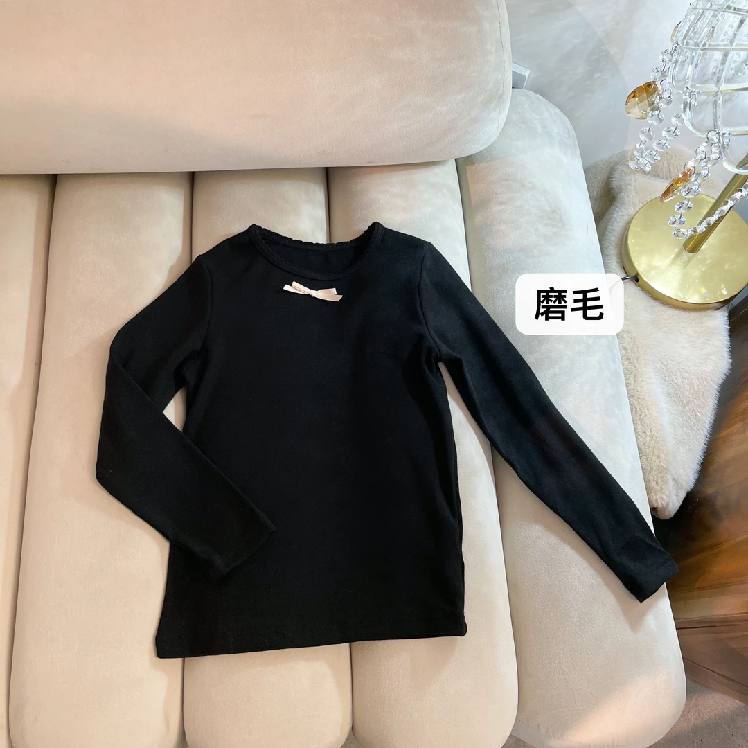 打底磨毛Q24127T鱼子酱品牌儿童女童