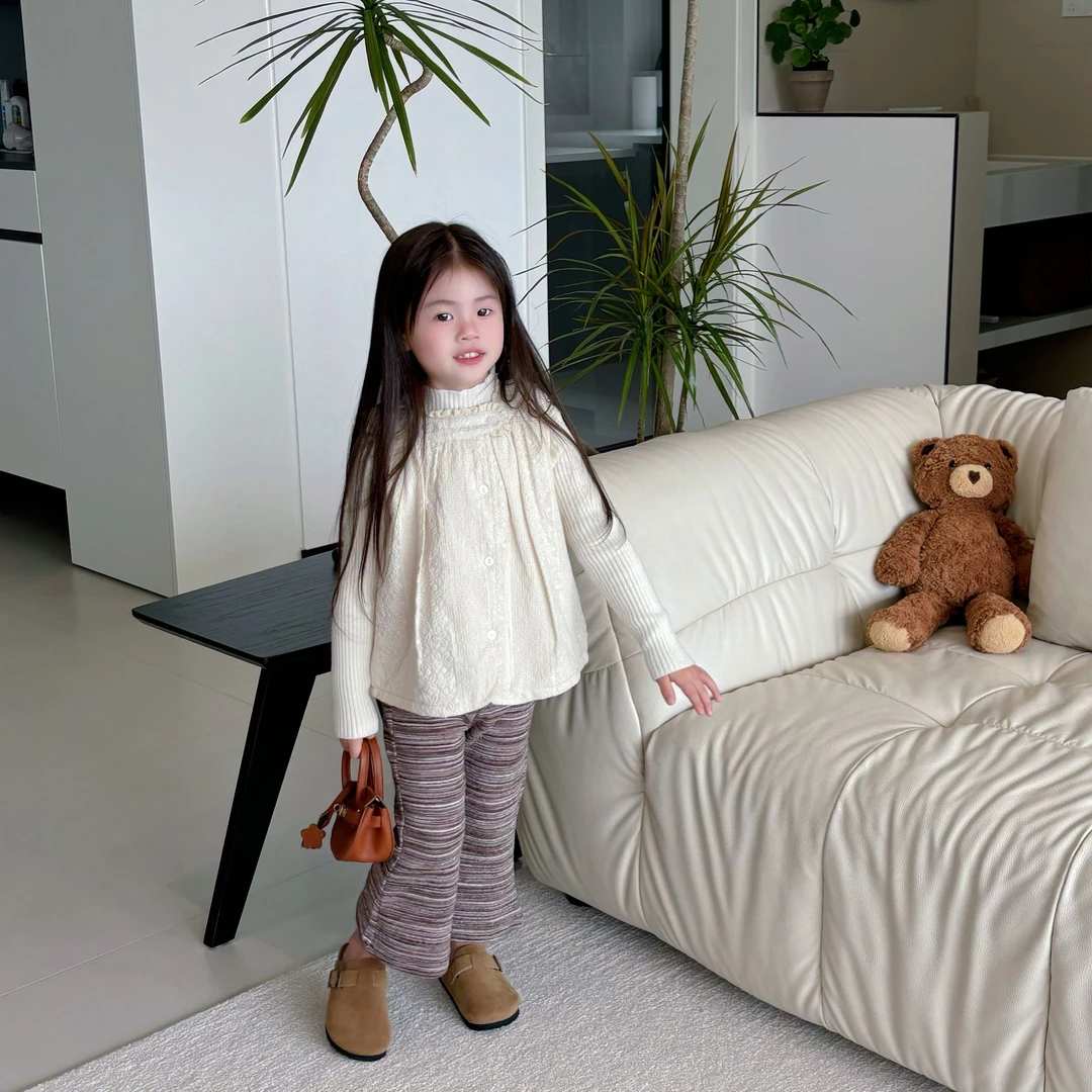 【拾花归】加棉马甲Q2402MJ鱼子酱品牌儿童女童