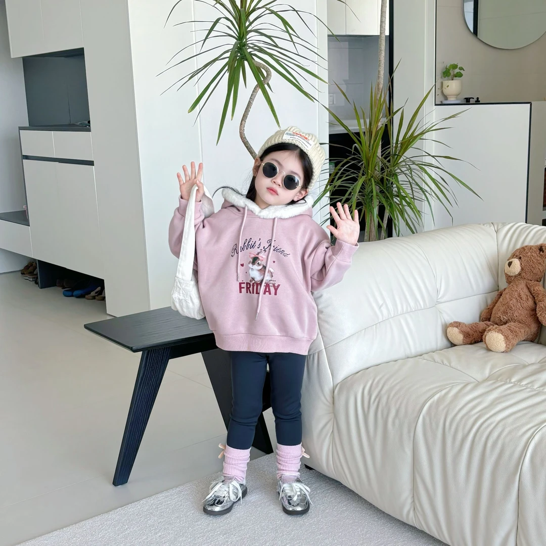 QK2358WY鱼子酱品牌童装儿童女童森系百搭