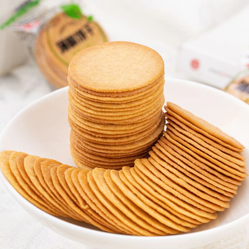 多口味零食早餐小吃咸味休闲食品小包装整箱批发香葱薄脆饼干超薄
