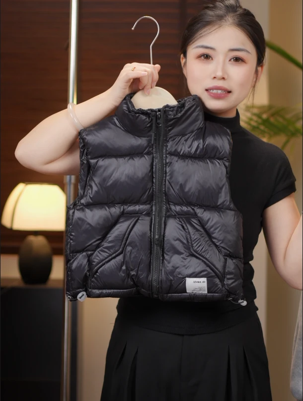 【现货】2024秋冬季新款儿童潮流时尚加厚加棉马甲060