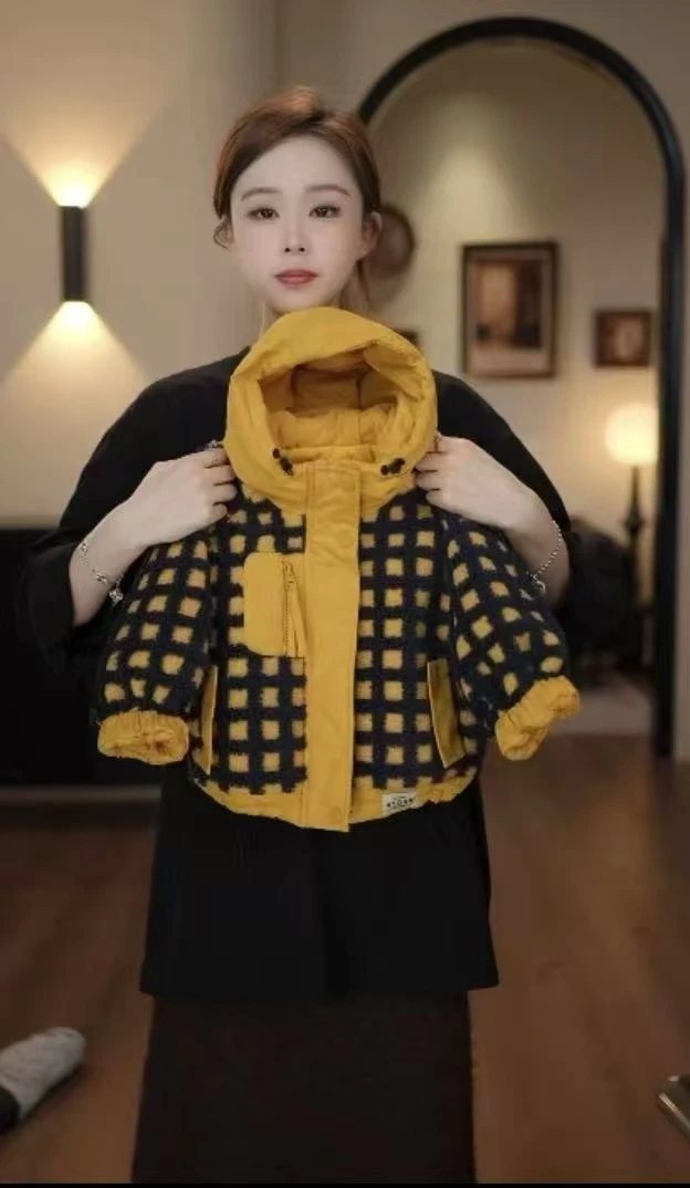 【现货】2024冬季儿童新款韩版潮流时尚可爱加厚外套58168