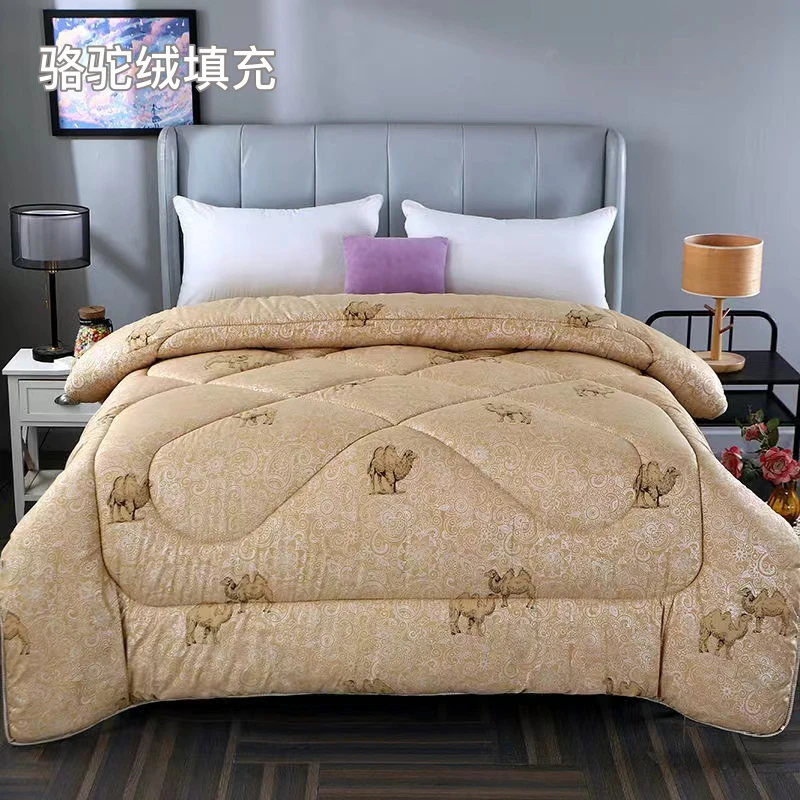 新款单人驼绒被加厚冬被春秋被厚被芯学生宿舍褥子速热驼毛被正品