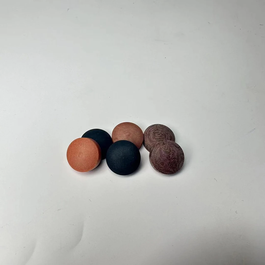 高碳冲跳一体台球杆水晶皮头冲杆皮头15MM电木皮头开球杆跳杆皮头