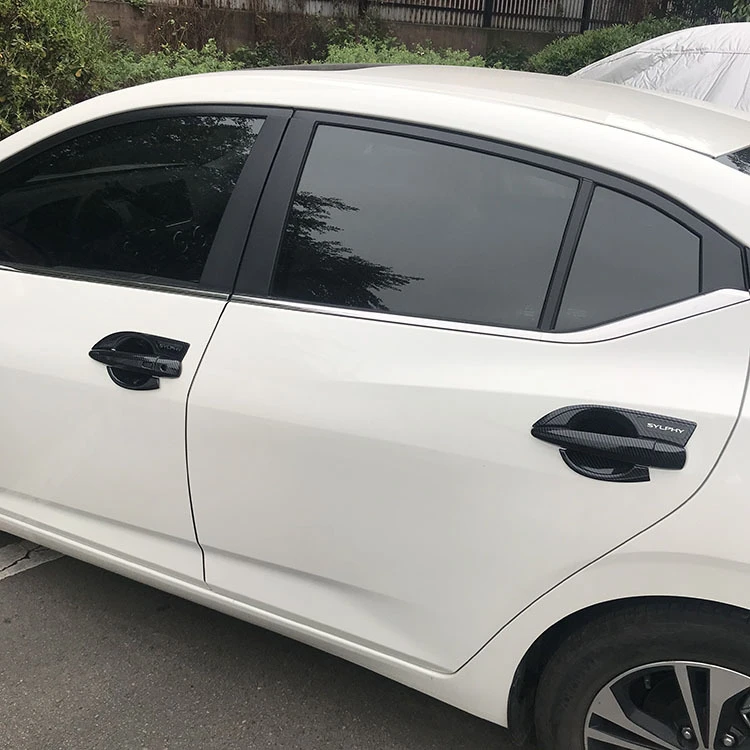 20-2023款轩逸门碗拉手贴14代轩逸车把手专用改装饰配件用品亮贴