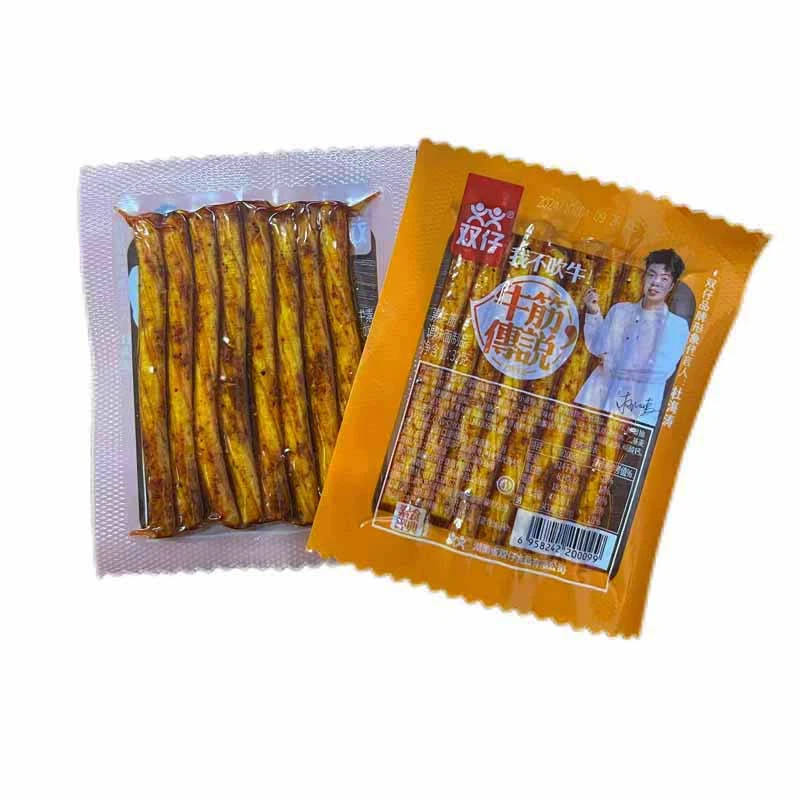 双仔牛筋传说辣条牛板筋32g麻辣香辣棒儿时回忆素烤干烧豆筋