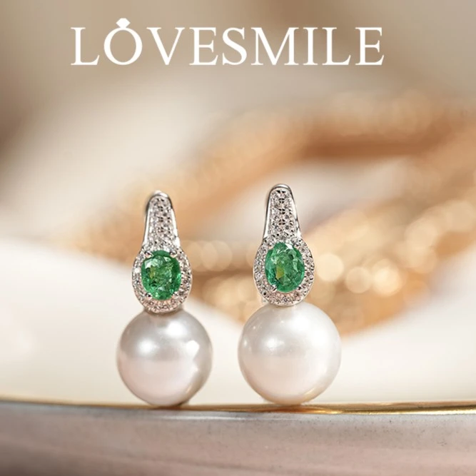 S925银珍珠耳环时尚气质优雅精致