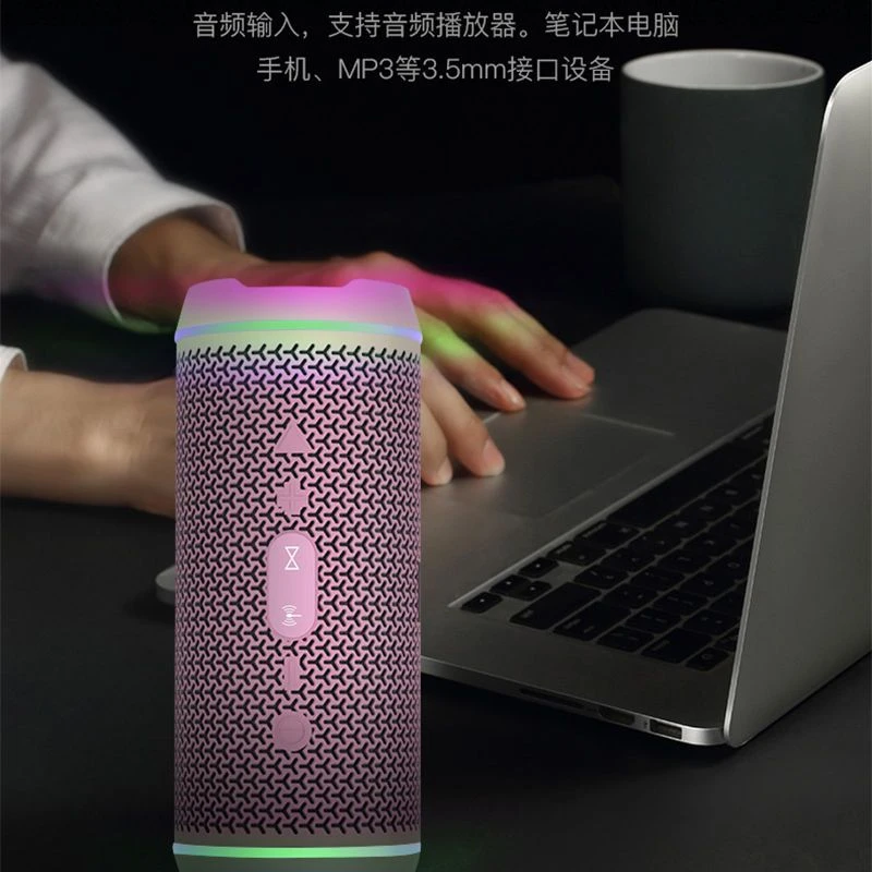 oneder/幻达V10户外黑色USB高音质家用音响便携式大音量蓝牙音箱