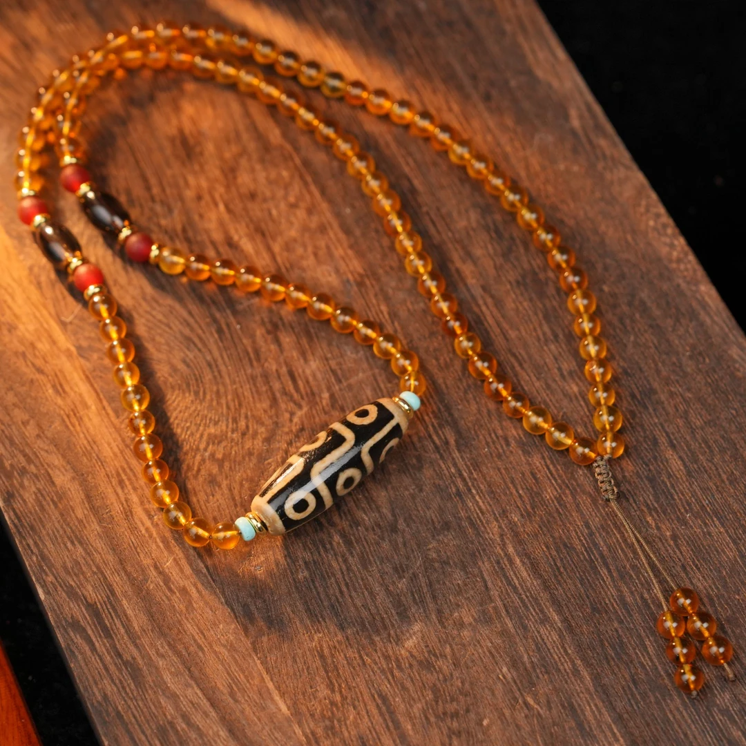 九Y珠珠玛瑙锁骨链LDX030063