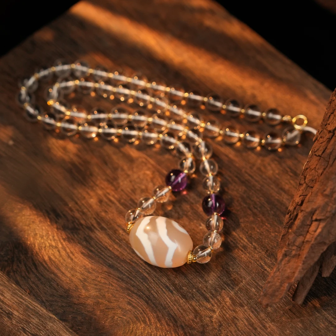 链子925银 两Y珠珠锁骨链 LYC0019