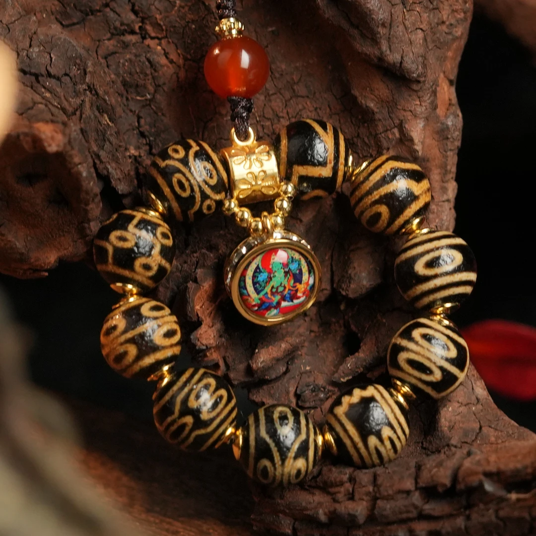 多宝圆满珠珠玛瑙挂件LXR007