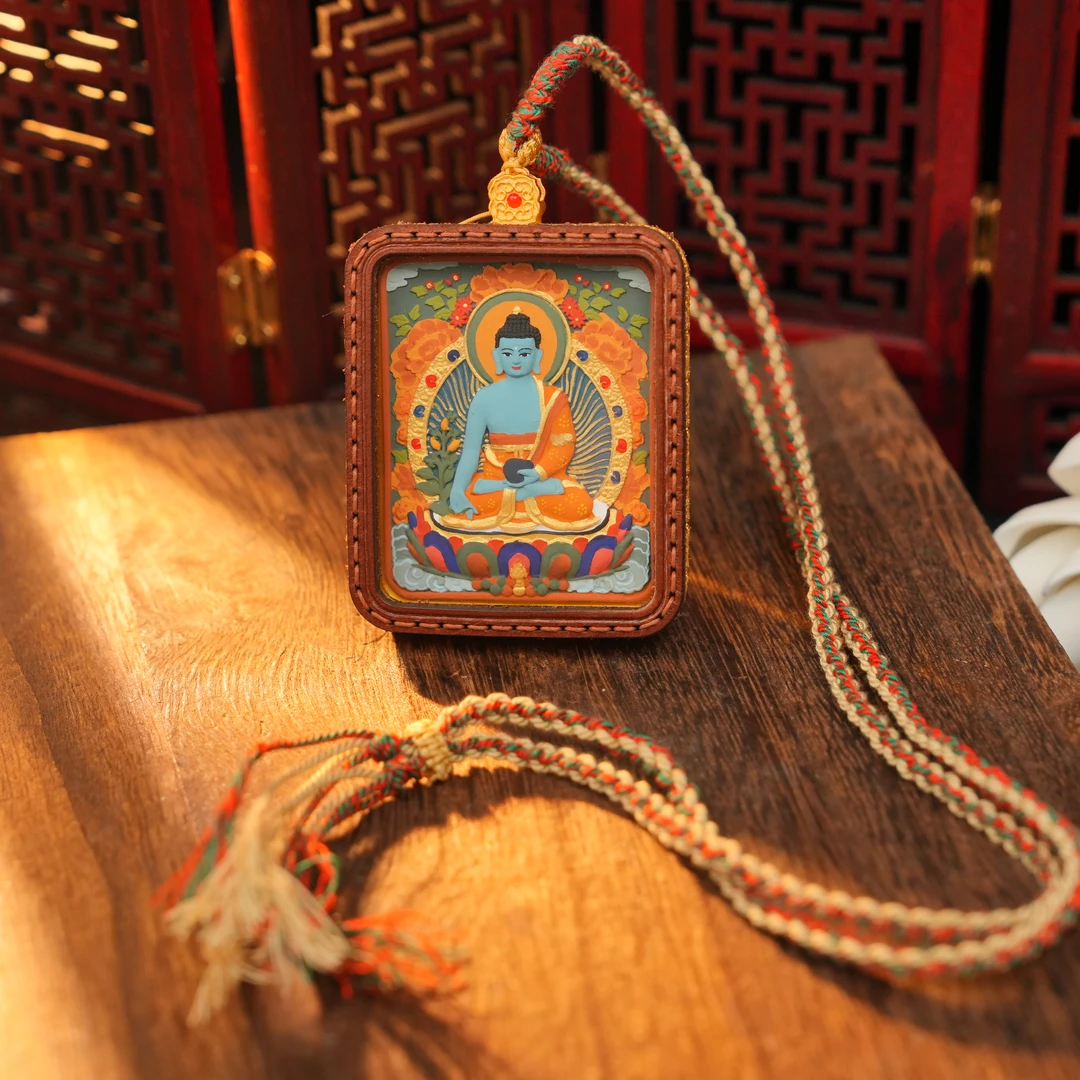 非金属皮质吊坠 药师F擦擦吊坠LQX024005