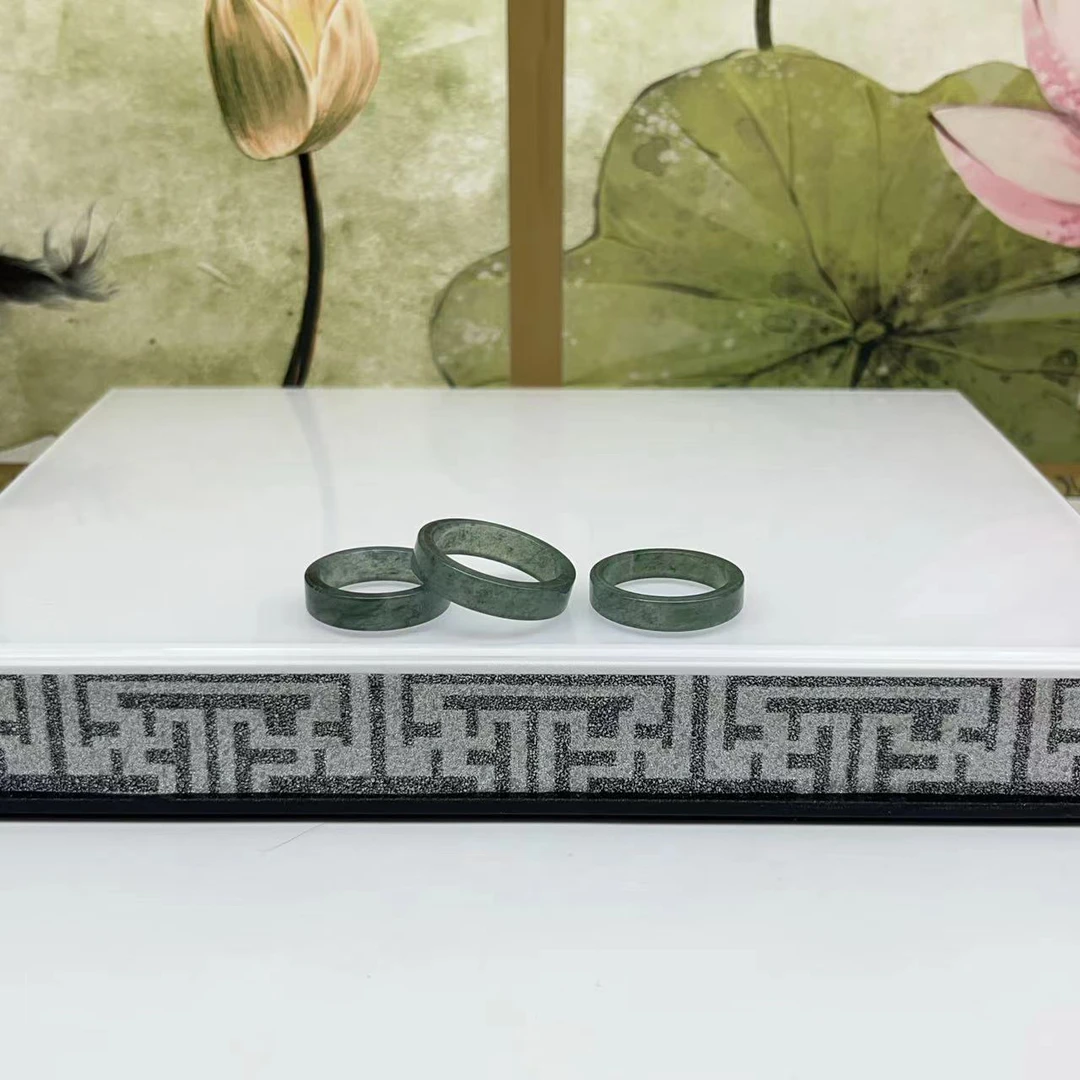 天然a货翡翠戒圈 C211—多样性发一件