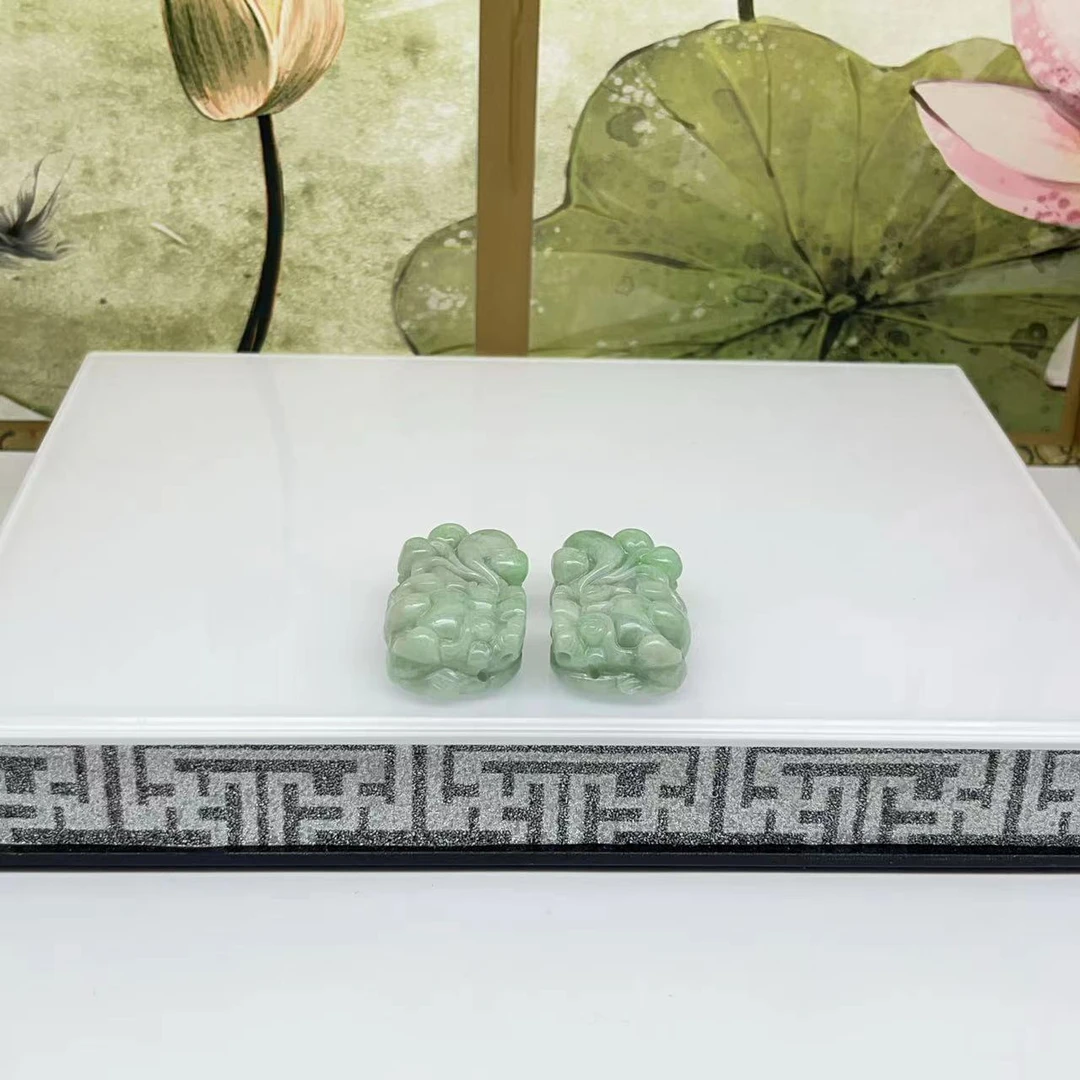 天然缅甸a货翡翠貔貅吊坠 C248—多样性发一件