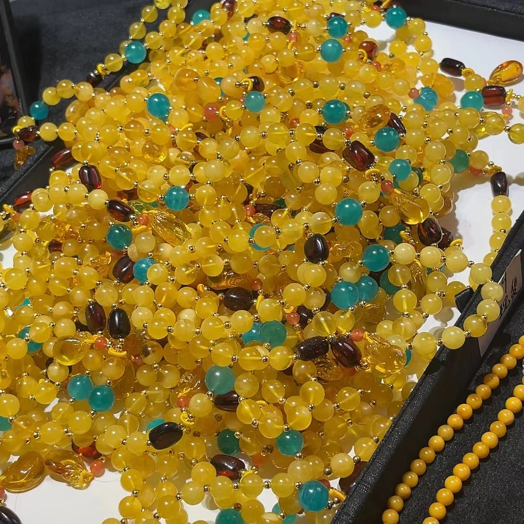 天然蜜蜡diy手串 M116—多样性发一件