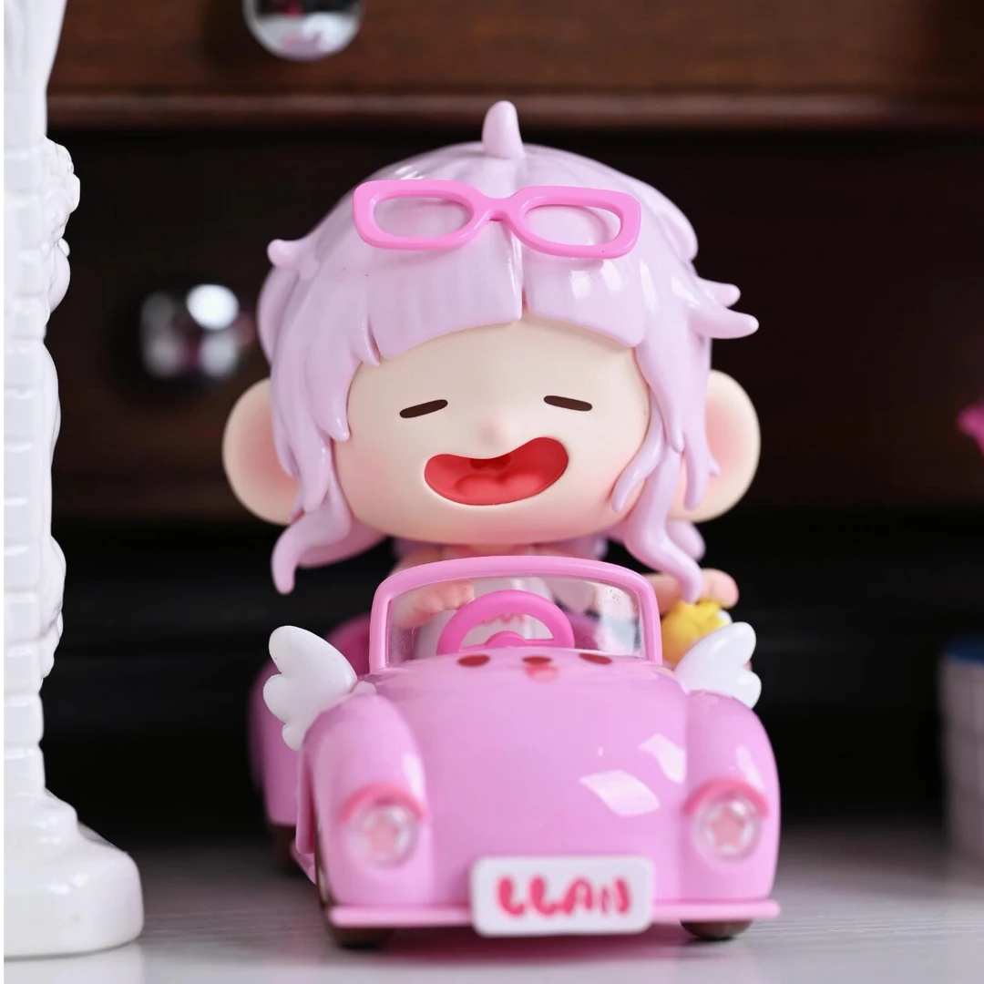 【拆盒】懒懒的粉色梦境系列潮玩盲盒手办桌面摆件