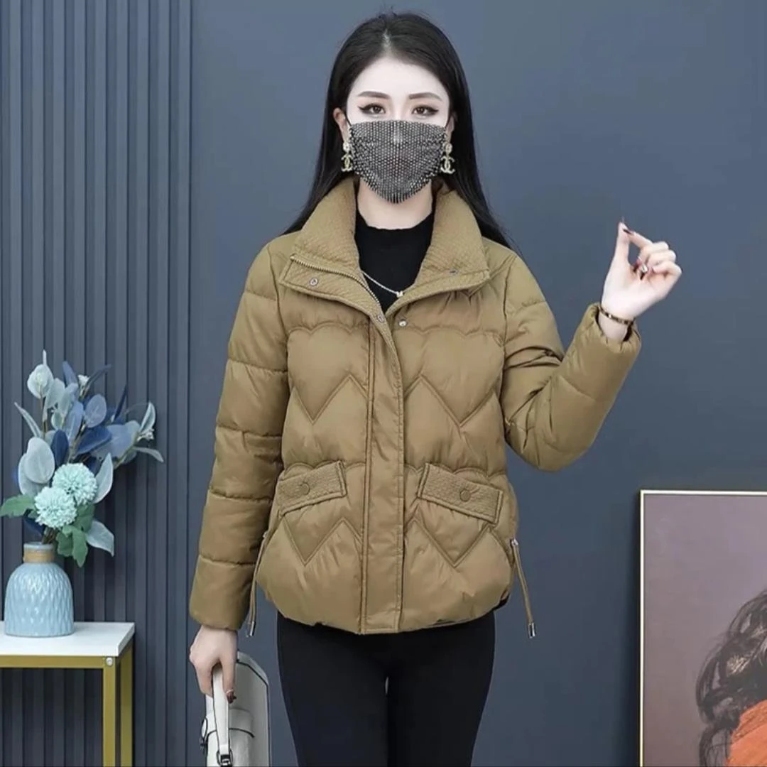 2024显瘦冬季小个子棉衣洋气加厚时尚棉服韩版厚外套女女士短棉袄