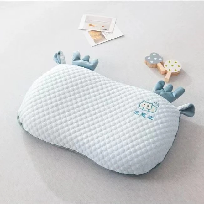 夏季慢回弹枕凉感睡眠凉枕抗菌除螨颈椎枕宿舍专用猫肚皮小型枕头