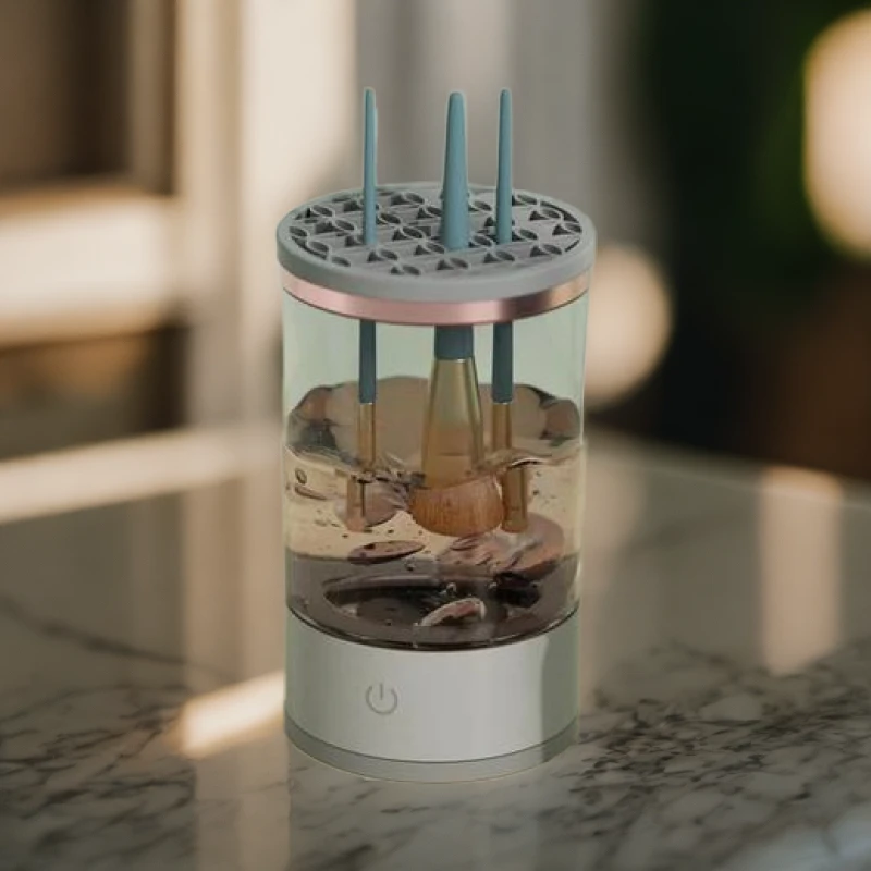 小仙女必备化妆刷电动清洗器自动洗刷器速干工具便携式懒人