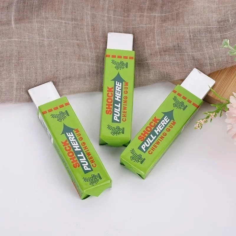 新品整蛊口香糖整人整蛊恶搞恶作剧整蛊吓人创意成人绿箭