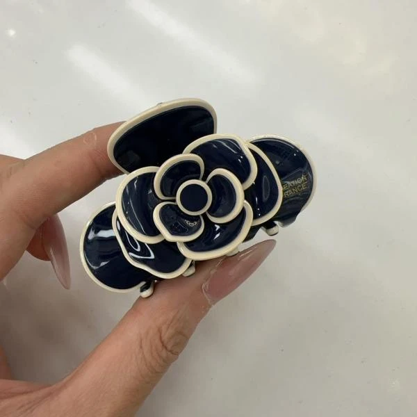 H276（满9.9包邮）高级藏蓝色小抓夹